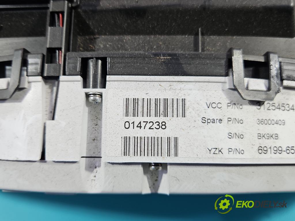 Volvo V70 III 2007-2016 2.0 16V 145 hp manual 107 kW 1999 cm3 5- Přístrojová deska 31254534AA (Přístrojová deska)