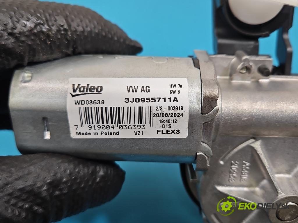 Skoda Superb IV 2023- 2.0 TDI 150 HP automatic 110 kW 1968 cm3 5- motor stieračov zadné 3J0955711A