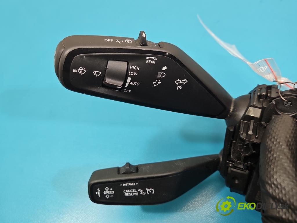 Skoda Superb IV 2023- 2.0 TDI 150 HP automatic 110 kW 1968 cm3 5- prepínač komplex: 1EE953507H (Prepínacie páčky pod volantom)