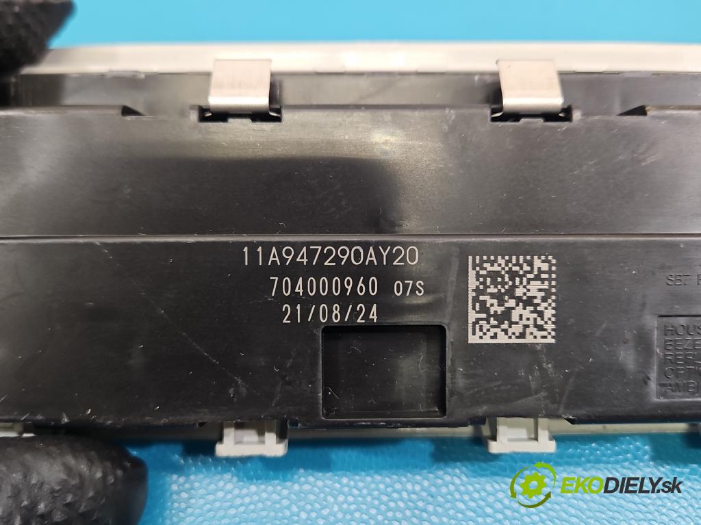 Skoda Superb IV 2023- 2.0 TDI 150 HP automatic 110 kW 1968 cm3 5- svetlo / reflektor interiéra 11A947290AY20
