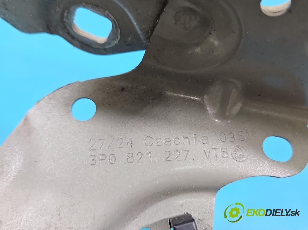 Skoda Superb IV 2023- 2.0 TDI 150 HP automatic 110 kW 1968 cm3 5- Upevnenie: 3P0821227