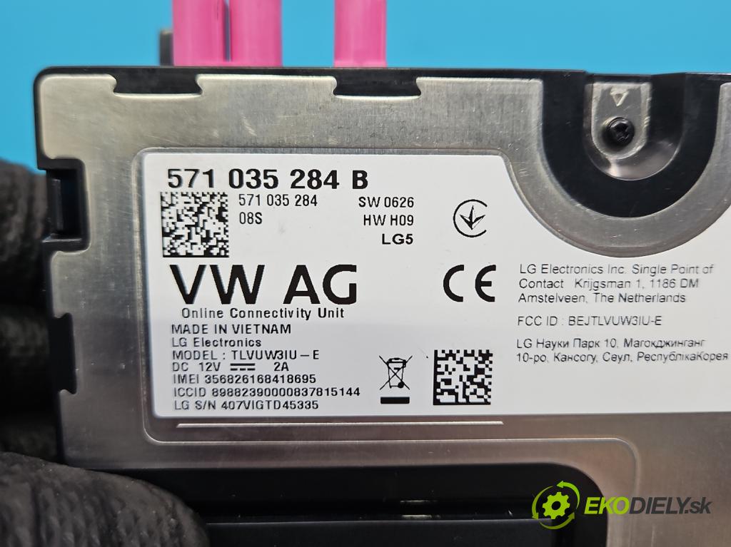 Skoda Superb IV 2023- 2.0 TDI 150 HP automatic 110 kW 1968 cm3 5- riadiaca jednotka ostatné 571035284B