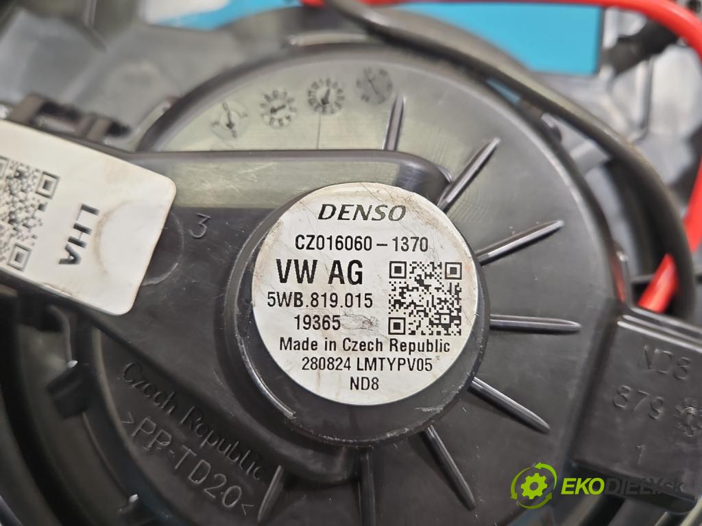 Skoda Superb IV 2023- 2.0 TDI 150 hp automatic 110 kW 1968 cm3 5- ventilátor vzduchu 5WB819015