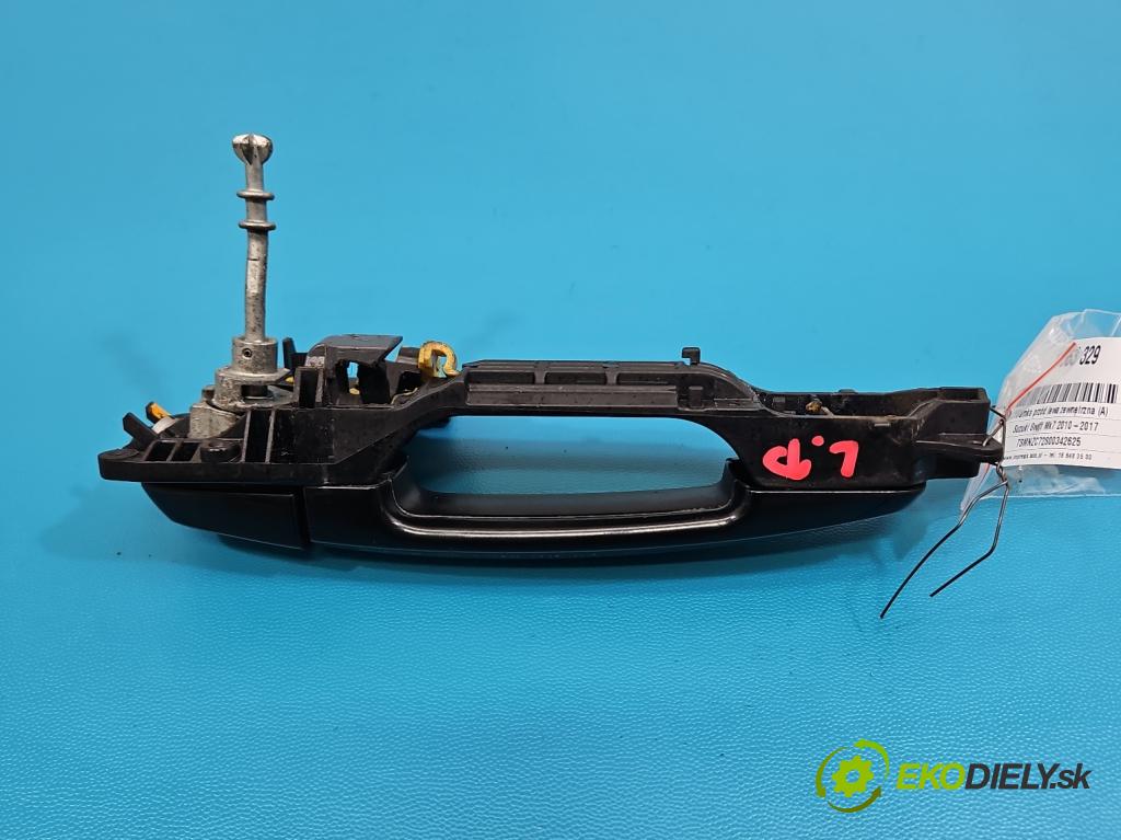 Suzuki Swift Mk7 2010-2017 1.2 16V 94 hp manual 69 kW 1242 cm3 5- klika přední levé  (Vnější přední levá klika dveří)