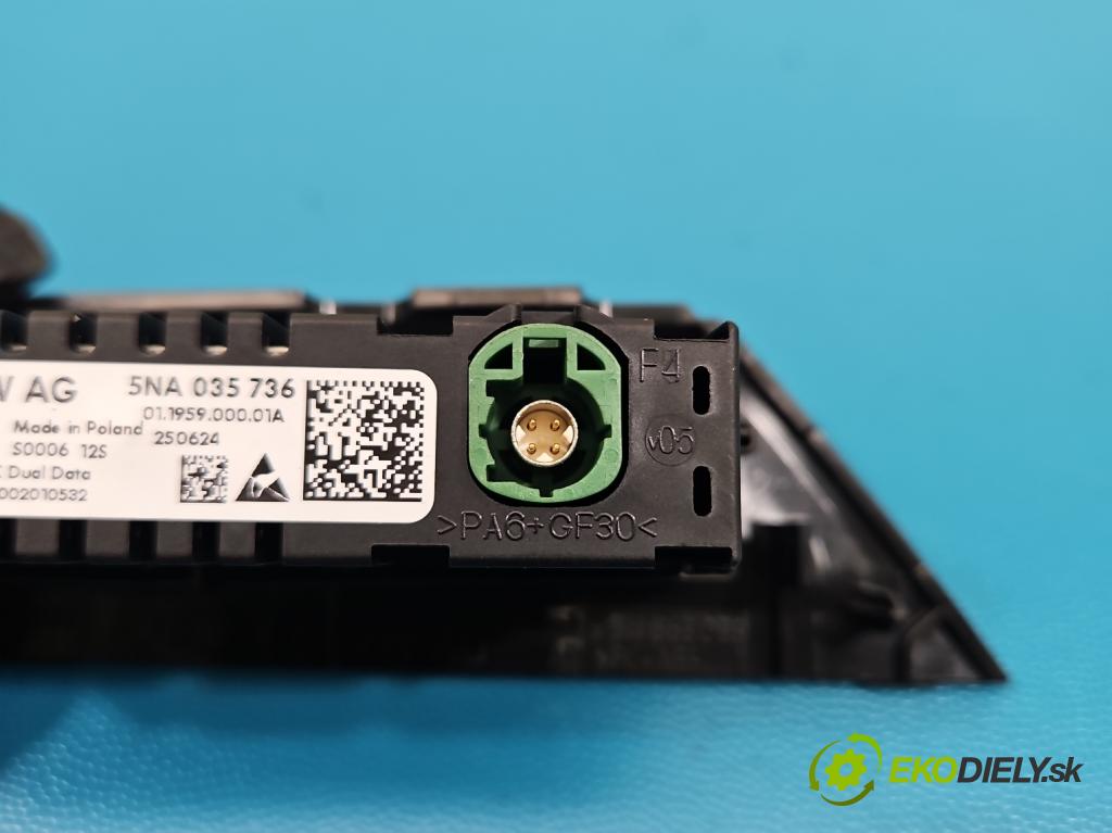 Skoda Superb IV 2023- 2.0 TDI 150 HP automatic 110 kW 1968 cm3 5- zásuvka USB 5NA035736