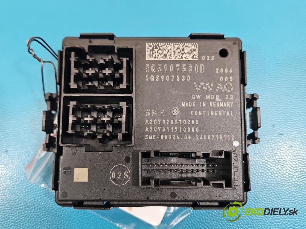 Skoda Superb IV 2023- 2.0 TDI 150 HP automatic 110 kW 1968 cm3 5- riadiaca jednotka ostatné 5QS907530D