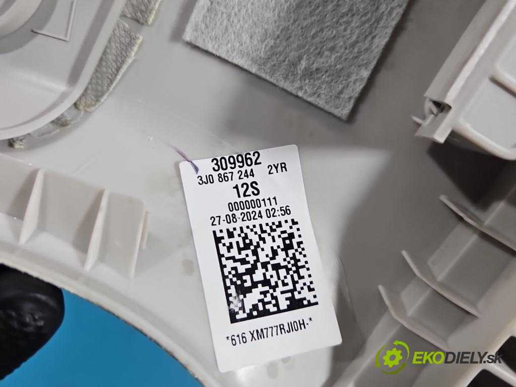 Skoda Superb IV 2023- 2.0 TDI 150 hp automatic 110 kW 1968 cm3 5- kryt plastová 3J0867244