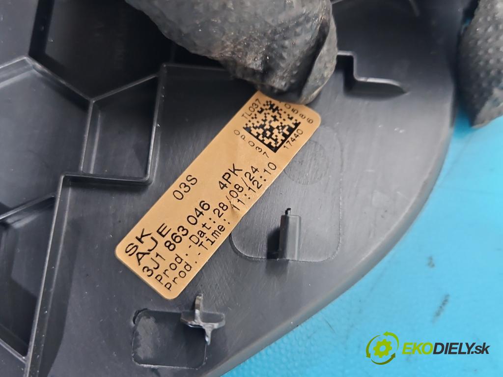 Skoda Superb IV 2023- 2.0 TDI 150 hp automatic 110 kW 1968 cm3 5- kryt plastová 3J1863046