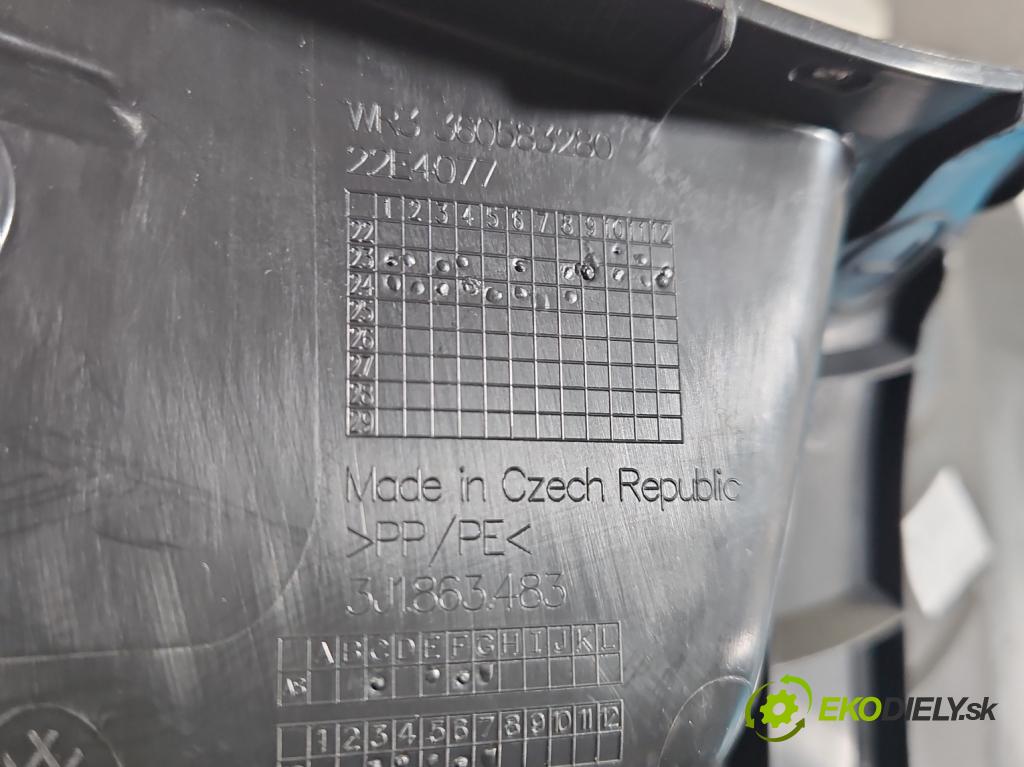 Skoda Superb IV 2023- 2.0 TDI 150 hp automatic 110 kW 1968 cm3 5- kryt plastová 3J1863483