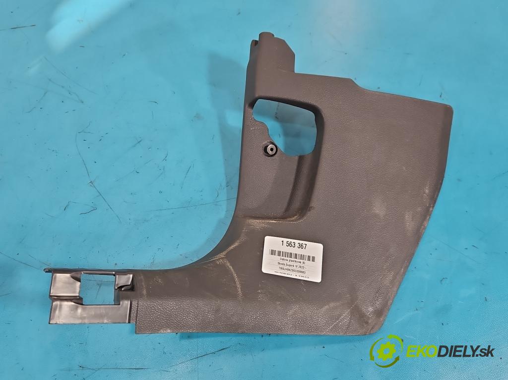 Skoda Superb IV 2023- 2.0 TDI 150 hp automatic 110 kW 1968 cm3 5- kryt plastová 3J1863483