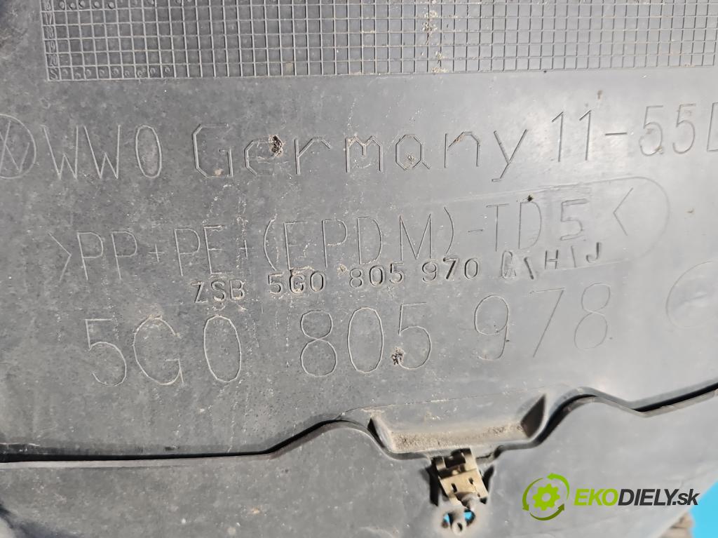 Vw Golf VII 2012-2020 1.2 TSI 86 HP manual 63 kW 1197 cm3 5- Blatník: predné pravé 5G0805970G