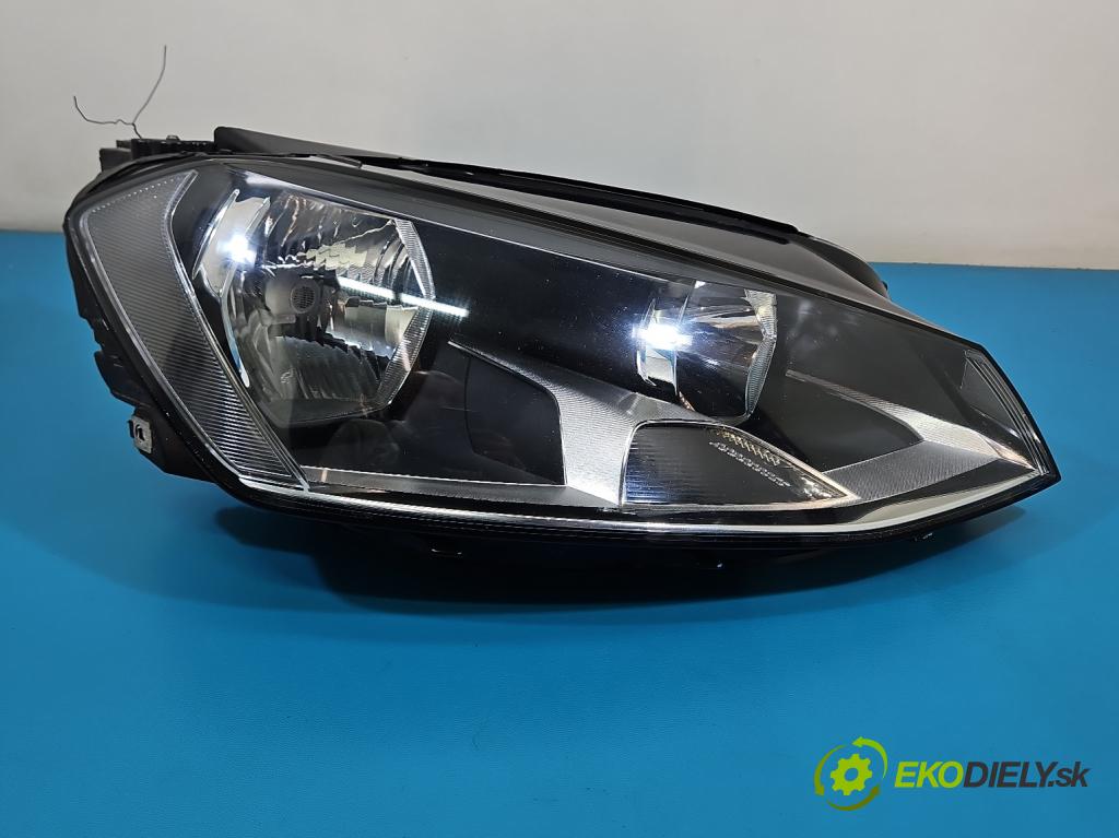 Vw Golf VII 2012-2020 1.2 TSI 86 HP manual 63 kW 1197 cm3 5- Reflektor: pravý 5G1941006E (Svetlo predné pravé)