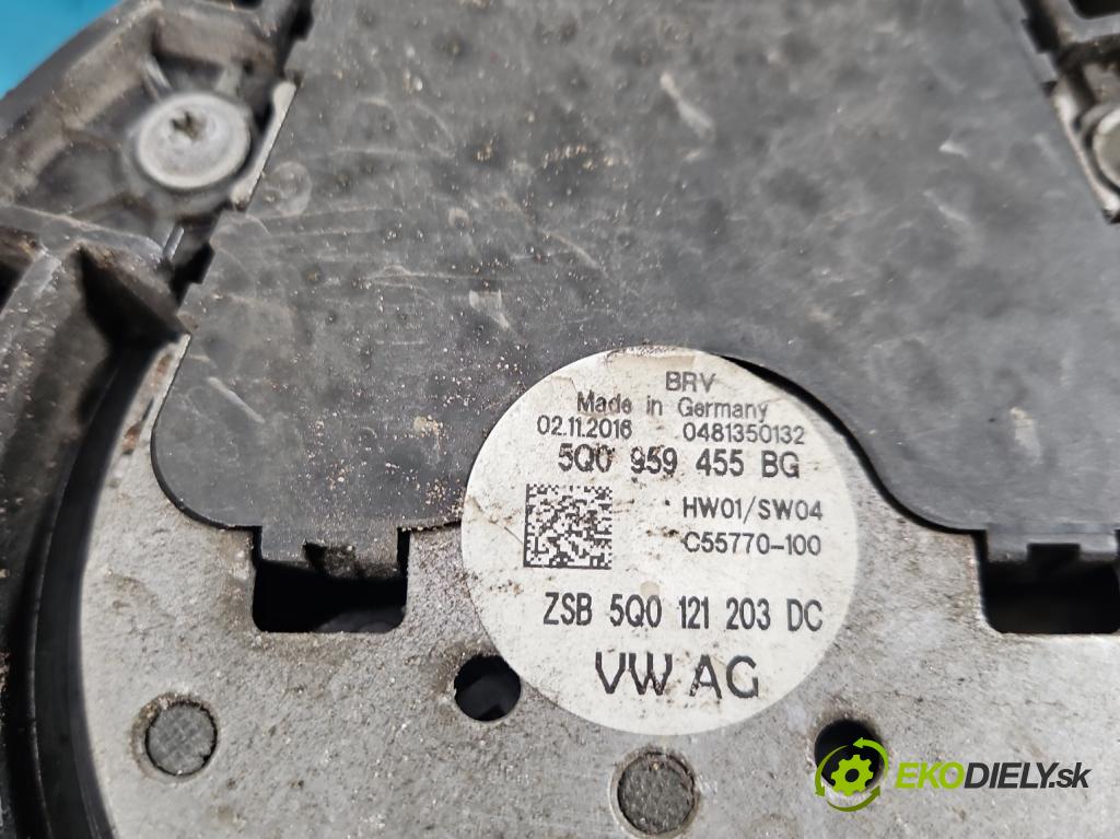Vw Golf VII 2012-2020 1.2 TSI 86 HP manual 63 kW 1197 cm3 5- Ventilátor chladiča 5Q0959455BG