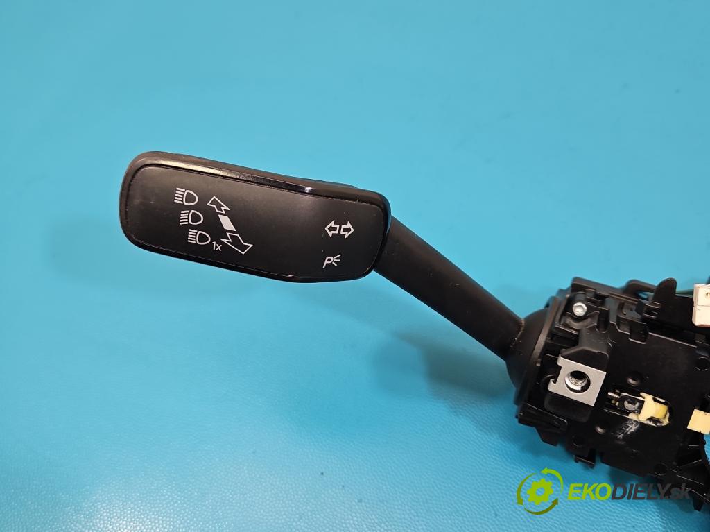 Vw Golf VII 2012-2020 1.2 TSI 86 HP manual 63 kW 1197 cm3 5- prepínač komplex: 5Q0953507FT (Prepínacie páčky pod volantom)