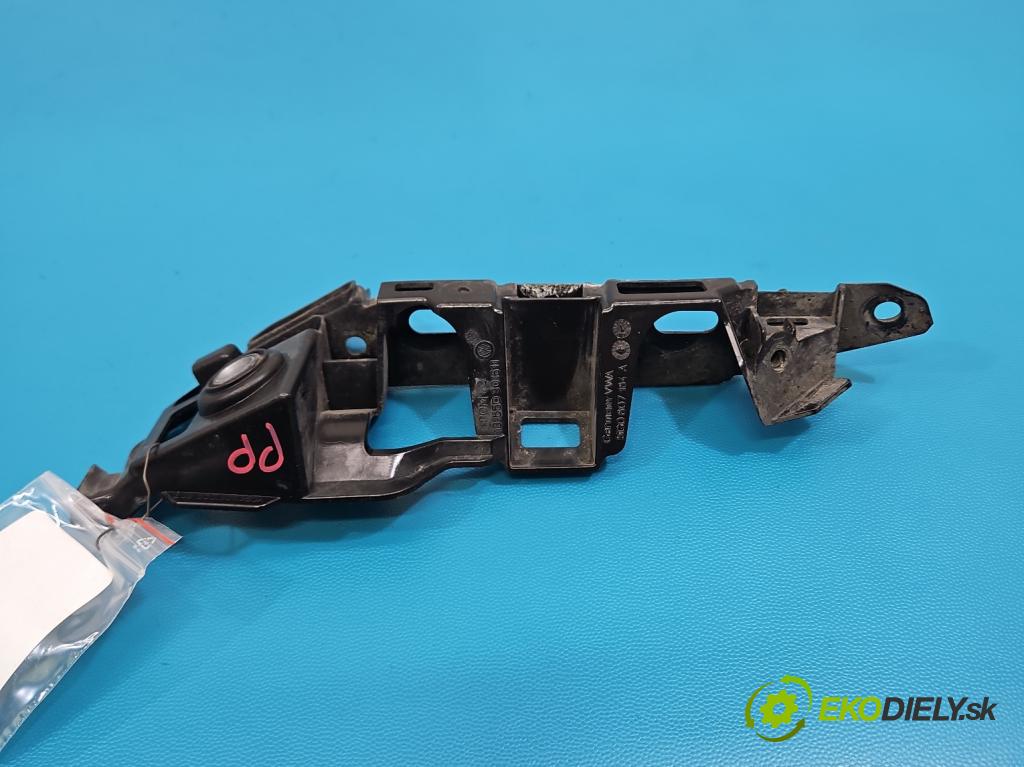 Vw Golf VII 2012-2020 1.2 TSI 86 HP manual 63 kW 1197 cm3 5- Boty: nárazník predné pravý 5G0807184A