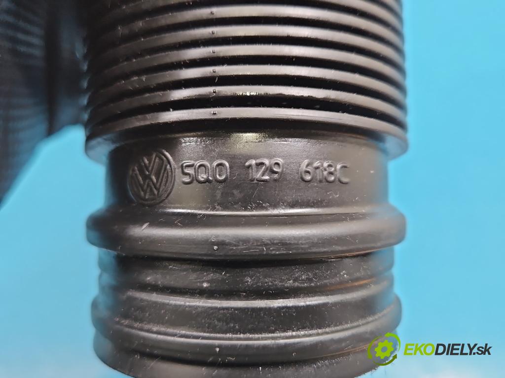 Vw Golf VII 2012-2020 1.2 TSI 86 hp manual 63 kW 1197 cm3 5- Trubka: 5Q0129618C