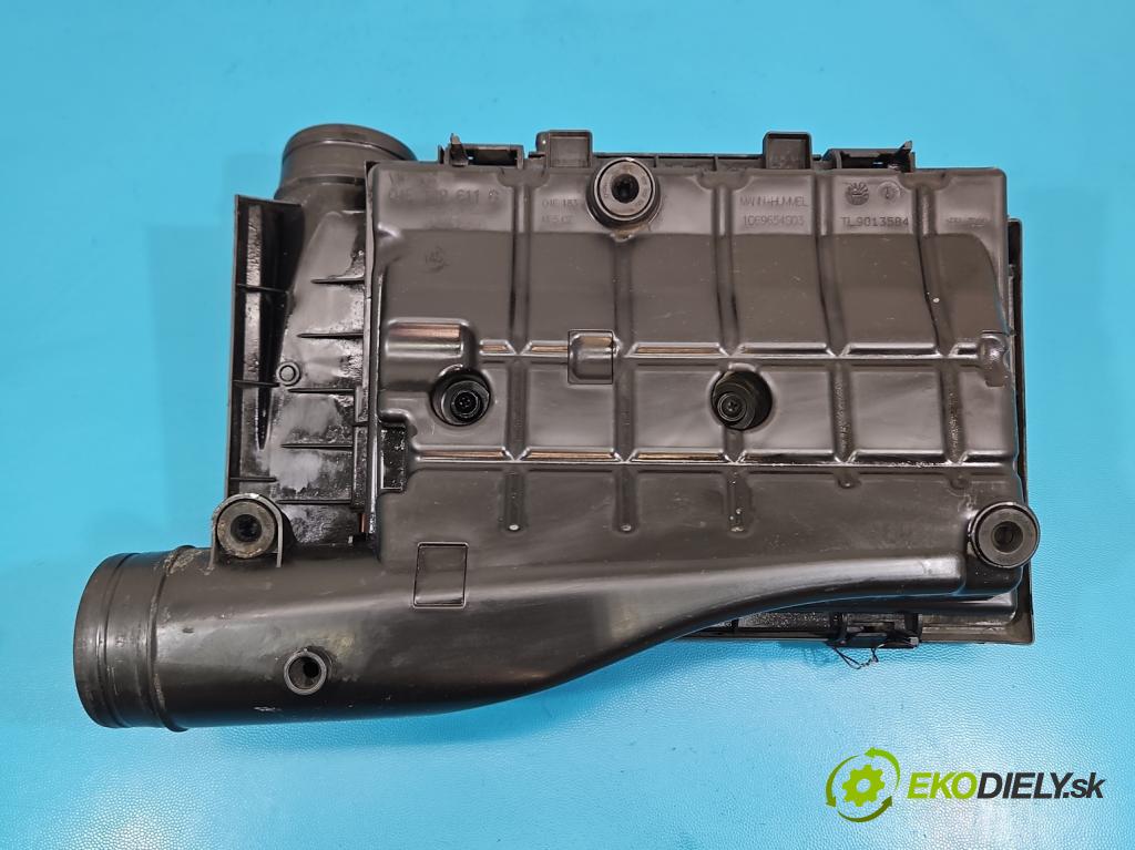 Vw Golf VII 2012-2020 1.2 TSI 86 hp manual 63 kW 1197 cm3 5- obal filtra vzduchu 04E129611G (Kryt vzduchového filtru)