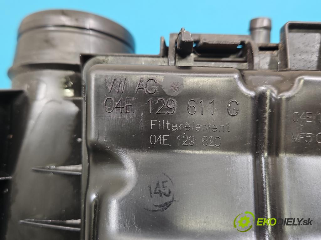 Vw Golf VII 2012-2020 1.2 TSI 86 hp manual 63 kW 1197 cm3 5- obal filtra vzduchu 04E129611G (Kryt vzduchového filtru)