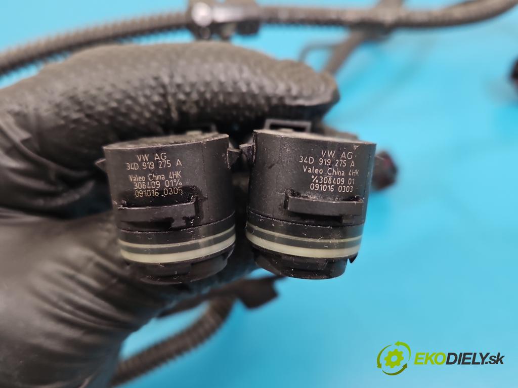 Vw Golf VII 2012-2020 1.2 TSI 86 HP manual 63 kW 1197 cm3 5- snímač parkovaní: 5G0971104L