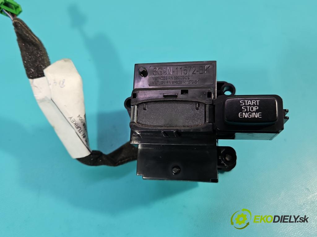 Volvo V70 III 2007-2016 2.0 16V 145 HP manual 107 kW 1999 cm3 5- Spínačka 6G9N-11572-BK (Spínacia skrinka)