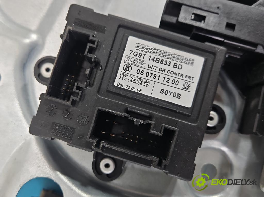 Volvo V70 III 2007-2016 2.0 16V 145 hp manual 107 kW 1999 cm3 5- mechanismus stahování přední levý 7G9T14B533BD