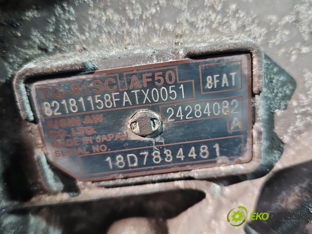 Opel Insignia B 2017-2022 2.0 T 260 HP automatic 191 kW 1998 cm3 5- prevodovka stupeň,rýchlosť automat 24284082