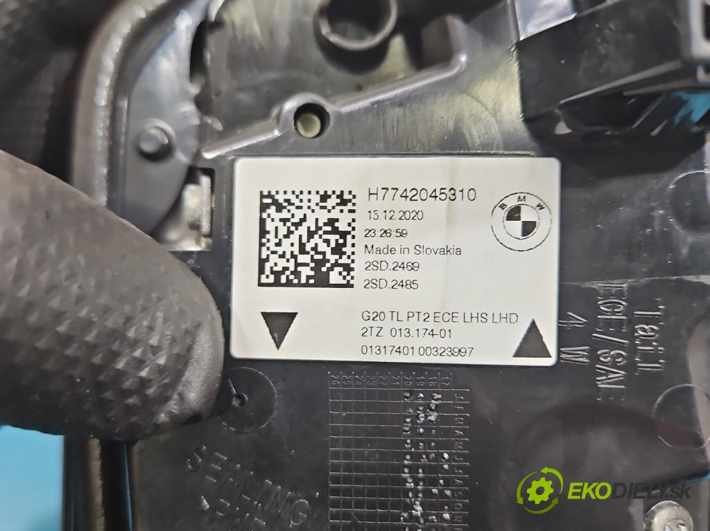 Bmw 3 G20 2018- 2.0 T 156 HP automatic 115 kW 1998 cm3 4- svetlo / reflektor zadné ľavé H7742045310 (Kľučka dverí ostatné)