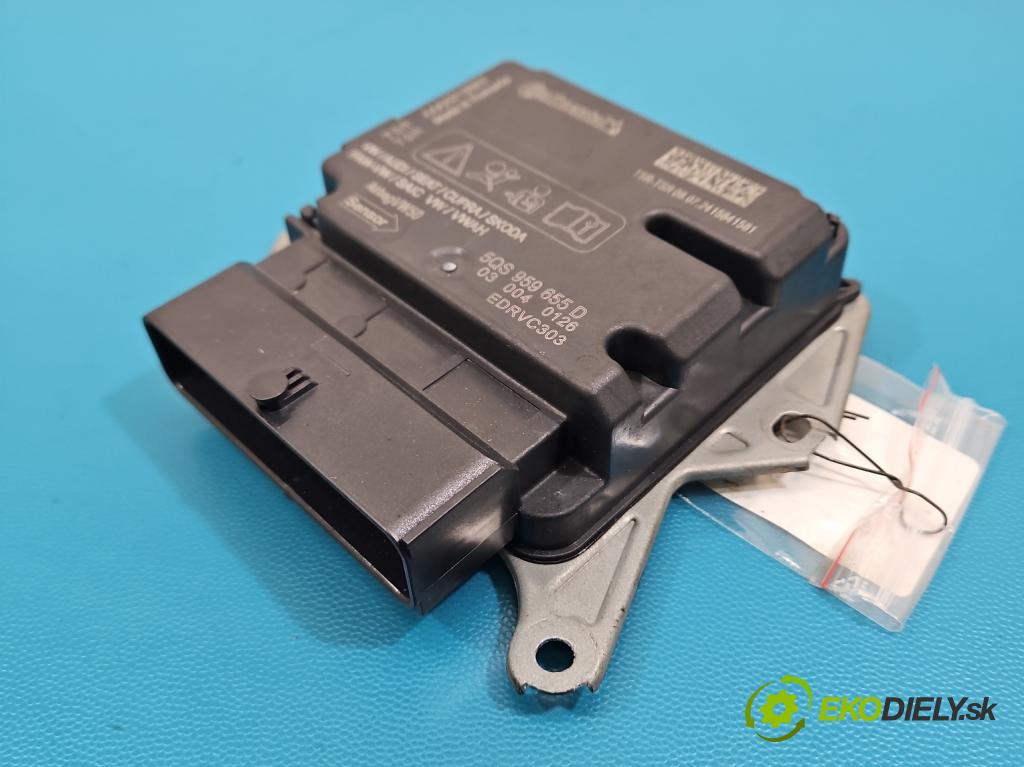 Skoda Superb IV 2023- 2.0 TDI 150 hp automatic 110 kW 1968 cm3 5- řídící jednotka polštáře: 5QS959655D