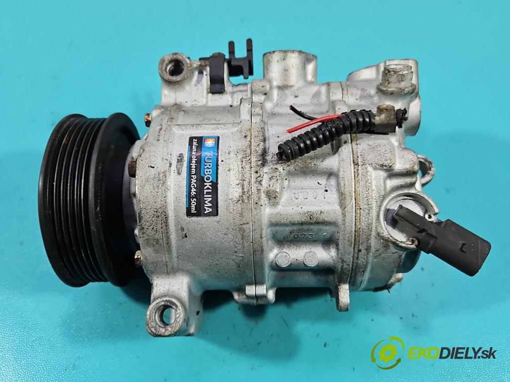 Audi A4 B6 2000-2004 1.9 tdi 131 HP manual 96 kW 1896 cm3 5- Kompresor: klimatizácie 8E0260805AG (Kompresor klimatizácie)