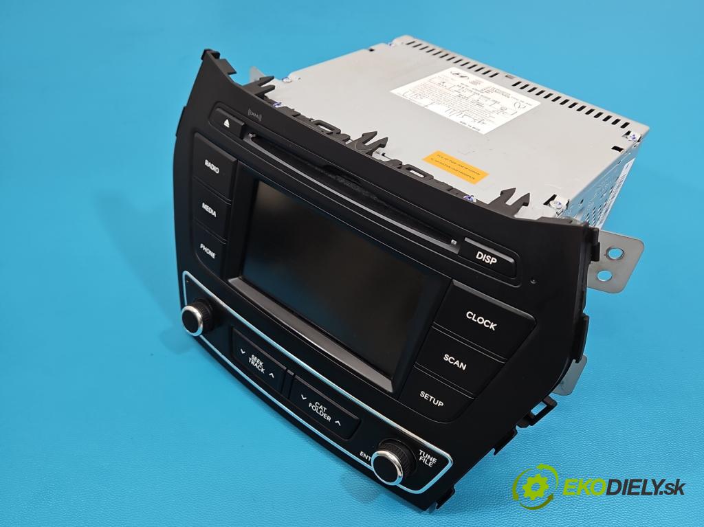Hyundai Santa Fe III 2012–2018 2.4 GDI 190 HP automatic 140 kW 2359 cm3 5- Radio originál 96180-4Z500