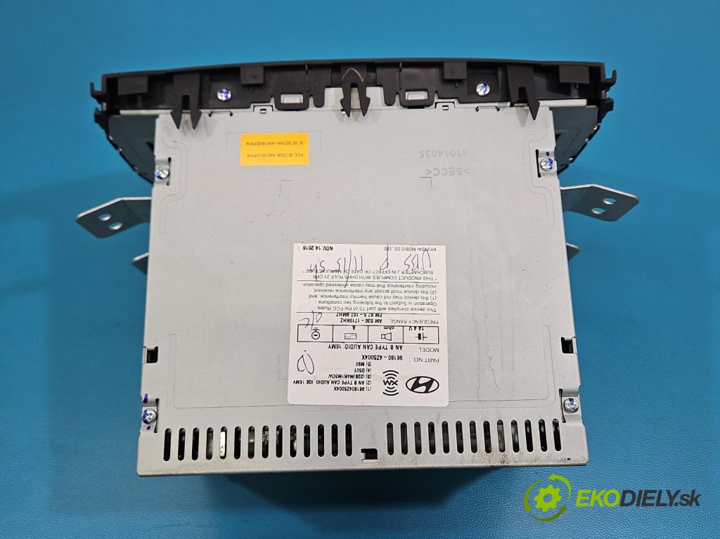 Hyundai Santa Fe III 2012–2018 2.4 GDI 190 HP automatic 140 kW 2359 cm3 5- Radio originál 96180-4Z500