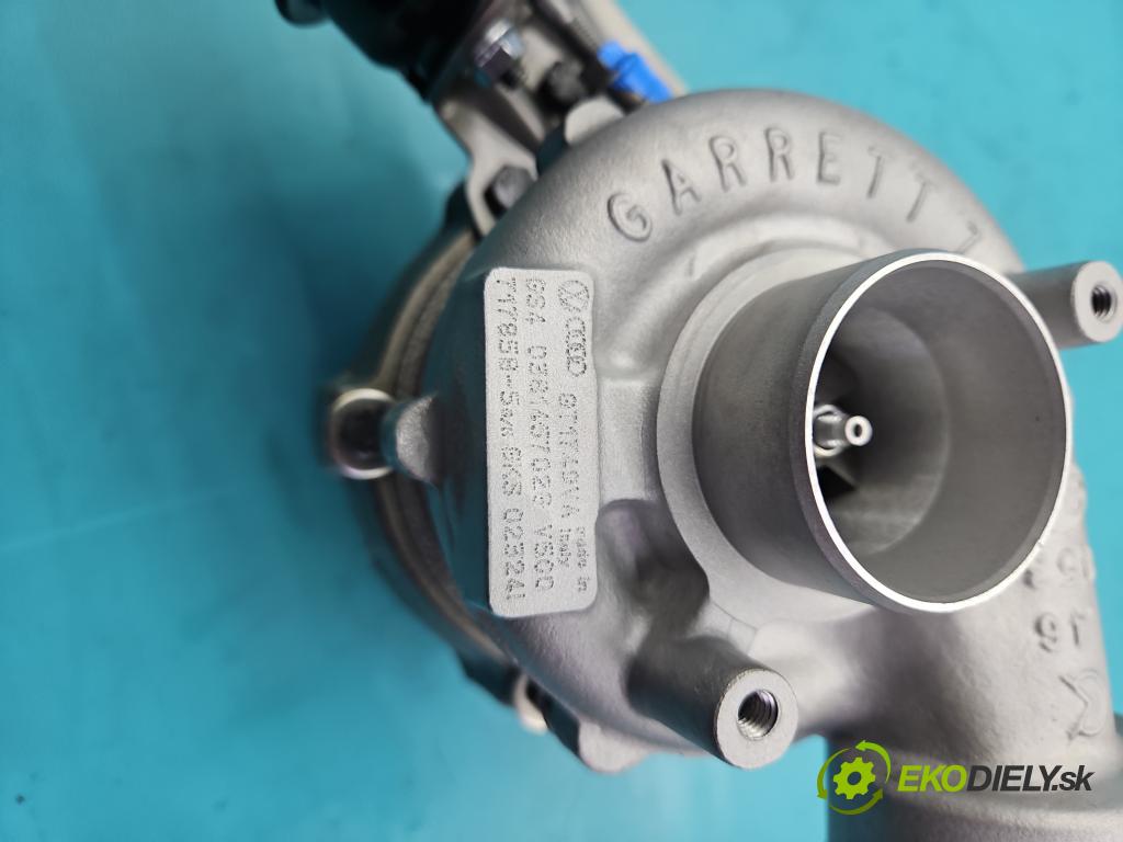 Audi A4 B6 2000-2004 1.9 tdi 131 HP manual 96 kW 1896 cm3 5- turbodúchadlo, turbo repasovaná 717858-5