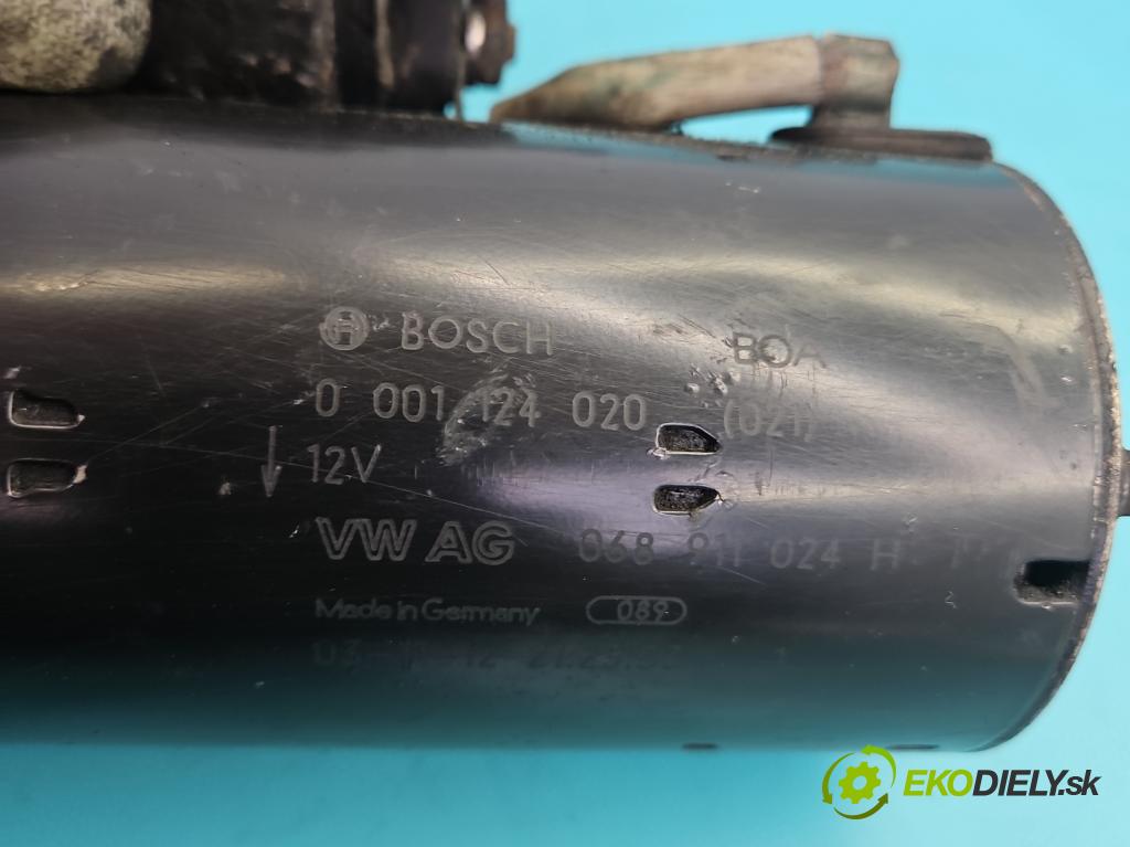 Audi A4 B6 2000-2004 1.9 tdi 131 HP manual 96 kW 1896 cm3 5- štartér 0001124020 (Štartér)