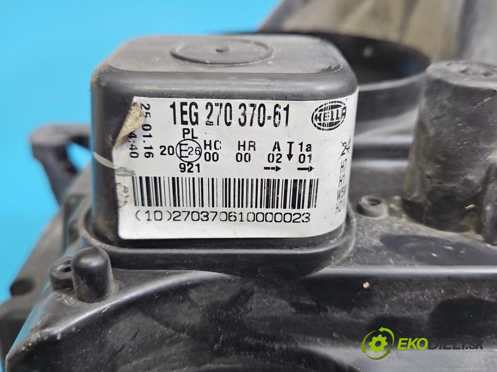 Opel Astra III 2004-2014 1.7 cdti 80 HP manual 59 kW 1686 cm3 5- Reflektor: ľavý 1EG270370-61 (Kľučka dverí ostatné)