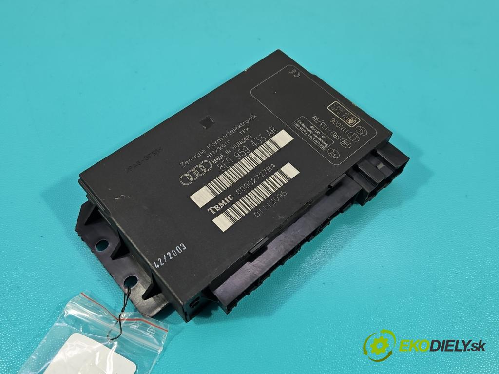 Audi A4 B6 2000-2004 1.9 tdi 131 HP manual 96 kW 1896 cm3 5- riadiaca jednotka komfortu 8E0959433AR