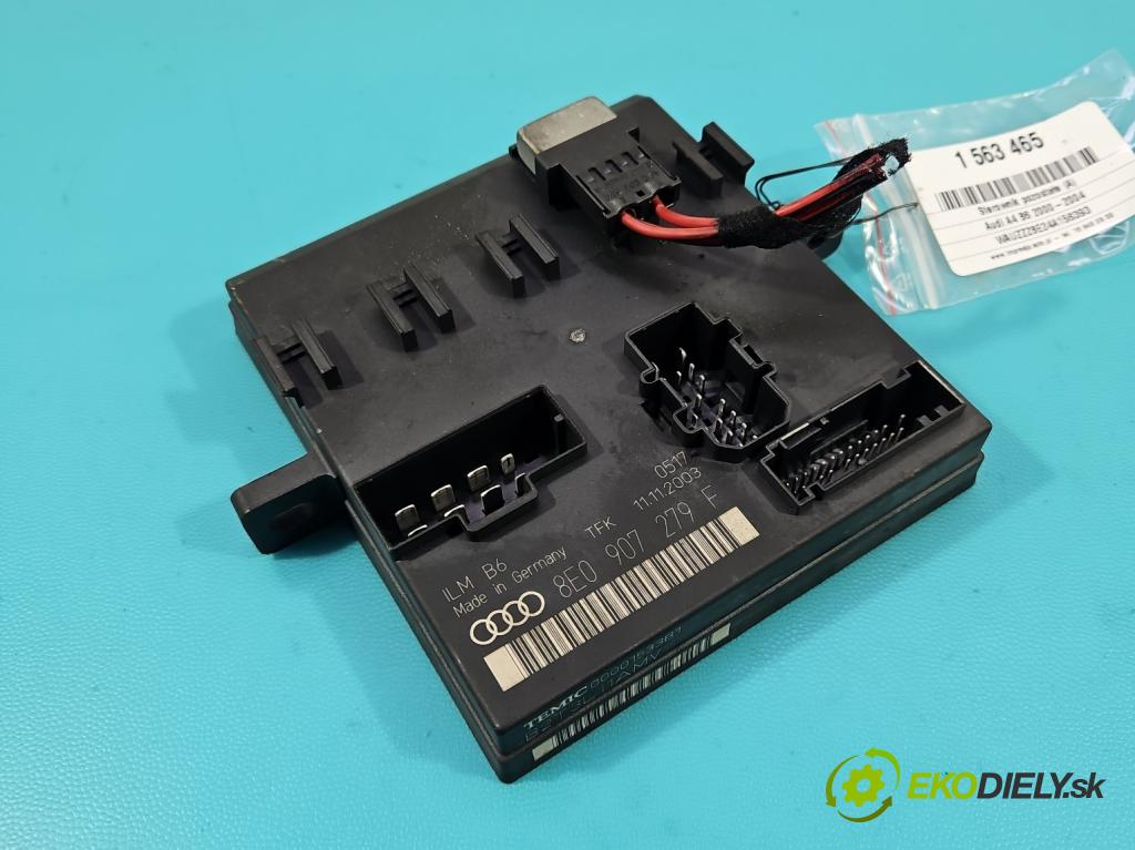 Audi A4 B6 2000-2004 1.9 tdi 131 HP manual 96 kW 1896 cm3 5- riadiaca jednotka ostatné 8E0907279F