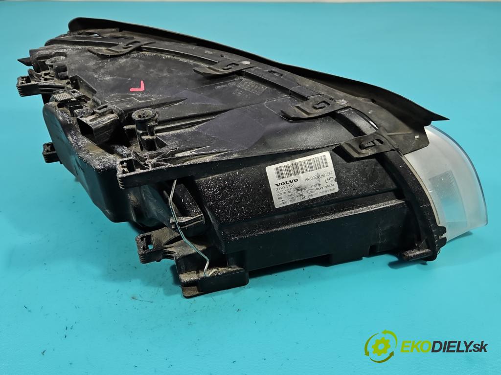 Volvo V70 III 2007-2016 2.0 16V 145 HP manual 107 kW 1999 cm3 5- Reflektor: ľavý 31214351 (Kľučka dverí ostatné)