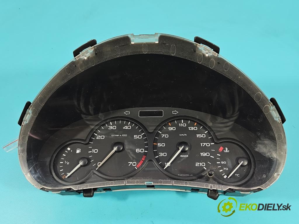 Peugeot 206 1.1 8V 60 hp manual 44 kW 1124 cm3 5- Přístrojová deska 9643401280 (Přístrojová deska)