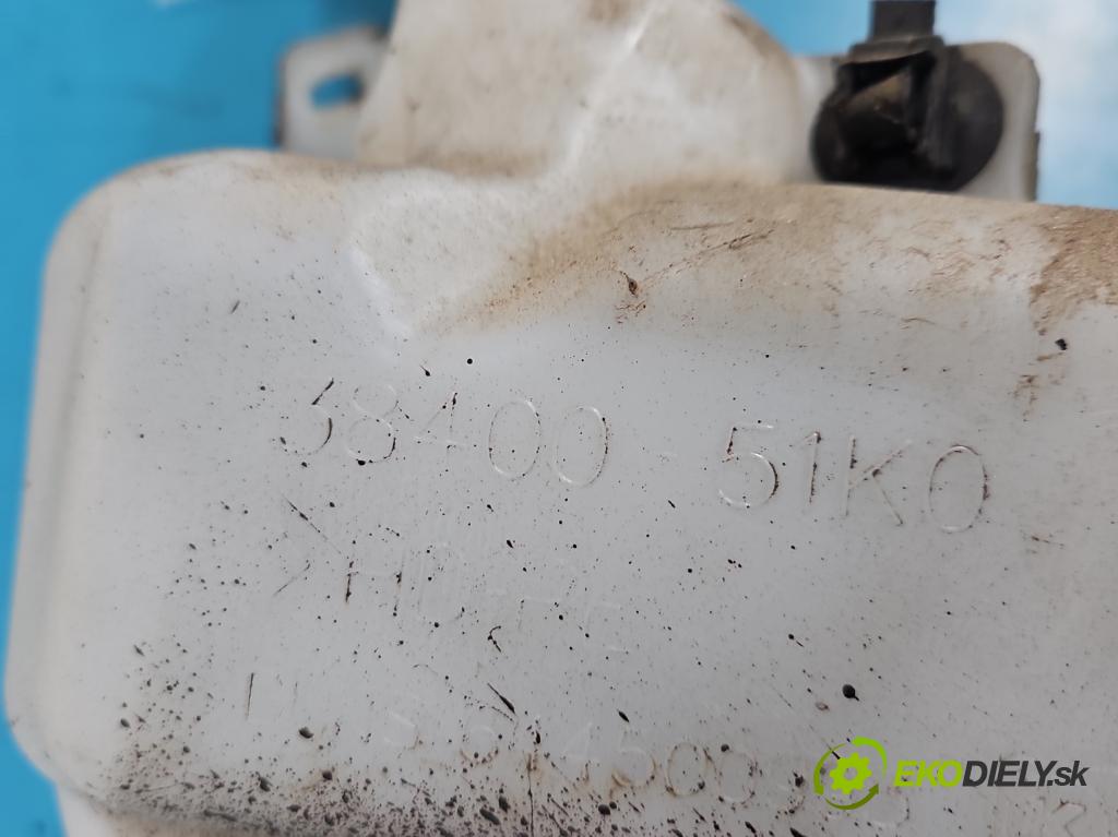 Opel Agila B 2008-2014 1.0 12V 65 HP manual 48 kW 996 cm3 5- nádržka tekutina: ostrekovačov 38400-51K0