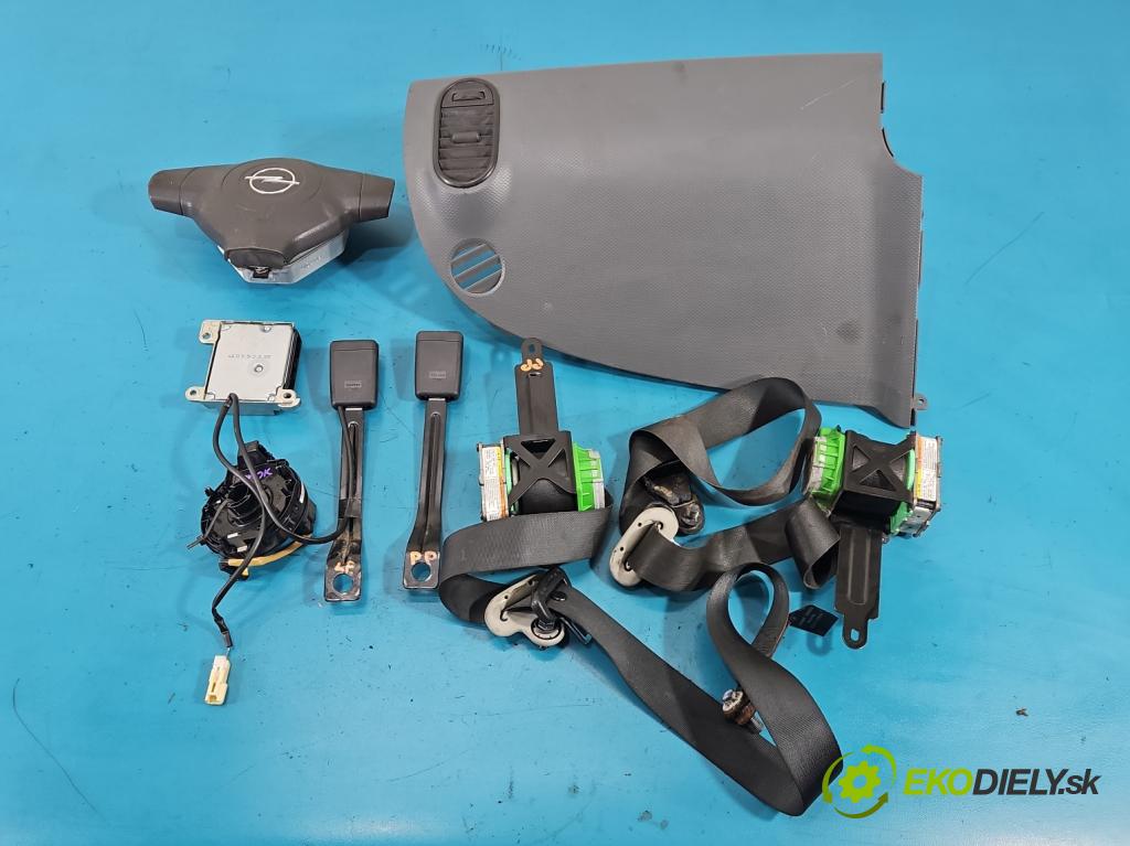 Opel Agila B 2008-2014 1.0 12V 65 hp manual 48 kW 996 cm3 5- polštáře: vzduchové soubor: