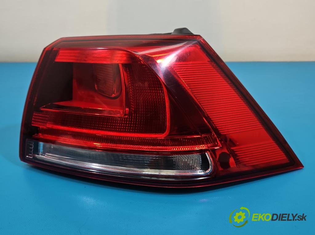 Vw Golf VII 2012-2020 1.2 TSI 86 HP manual 63 kW 1197 cm3 5- svetlo / reflektor zadné pravé 5G0945096M (Kľučka dverí ostatné)
