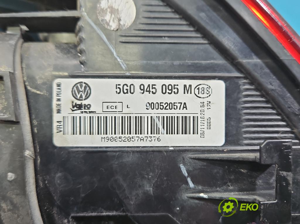 Vw Golf VII 2012-2020 1.2 TSI 86 hp manual 63 kW 1197 cm3 5- světlo zadní levé 5G0945095M (Klika dveří ostatní)
