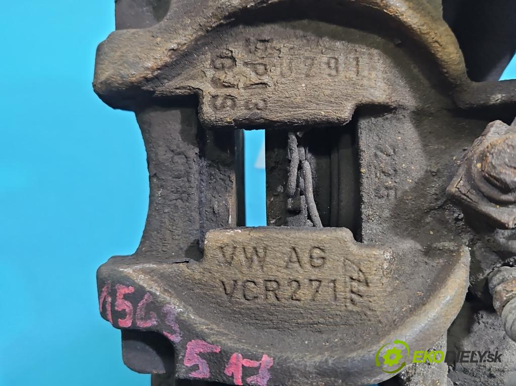 Vw Golf VII 2012-2020 1.2 TSI 86 HP manual 63 kW 1197 cm3 5- brzdič zadné ľavý 5Q0615405DB (Kľučka dverí ostatné)