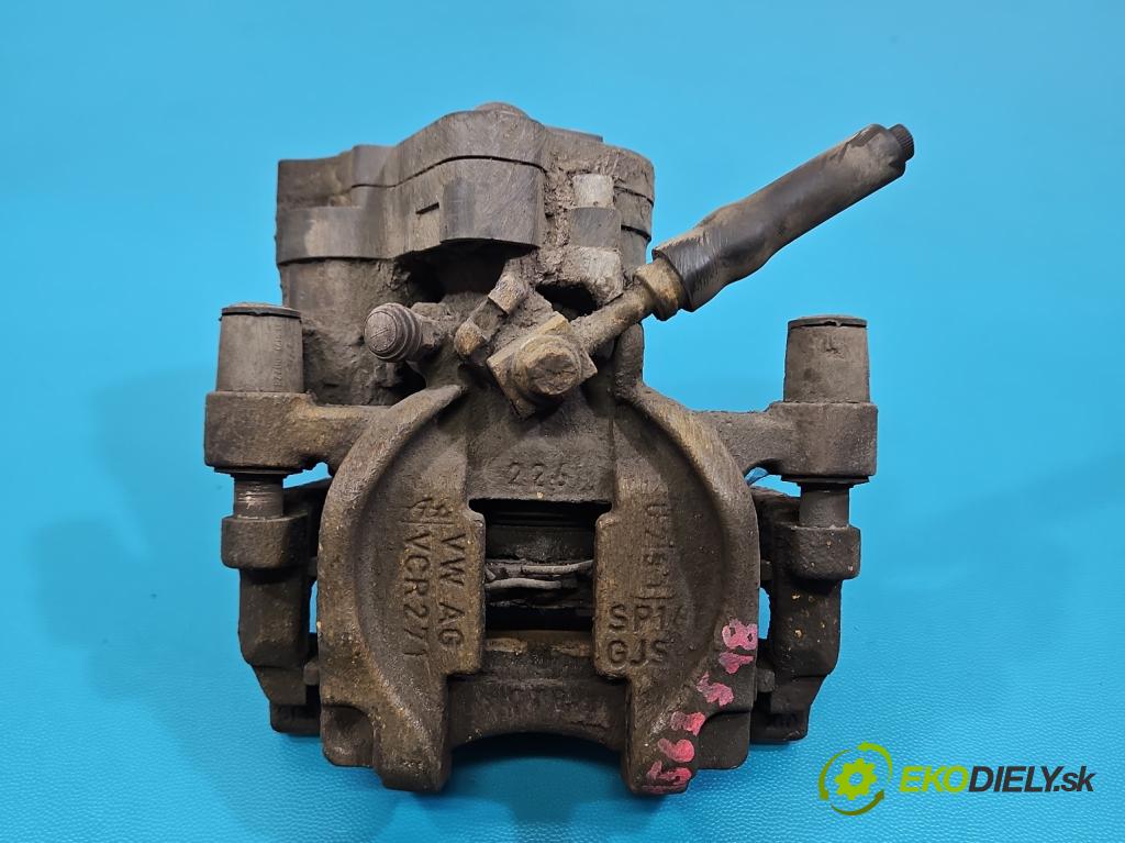 Vw Golf VII 2012-2020 1.2 TSI 86 HP manual 63 kW 1197 cm3 5- brzdič zadné pravý 5Q0615406DB (Kľučka dverí ostatné)