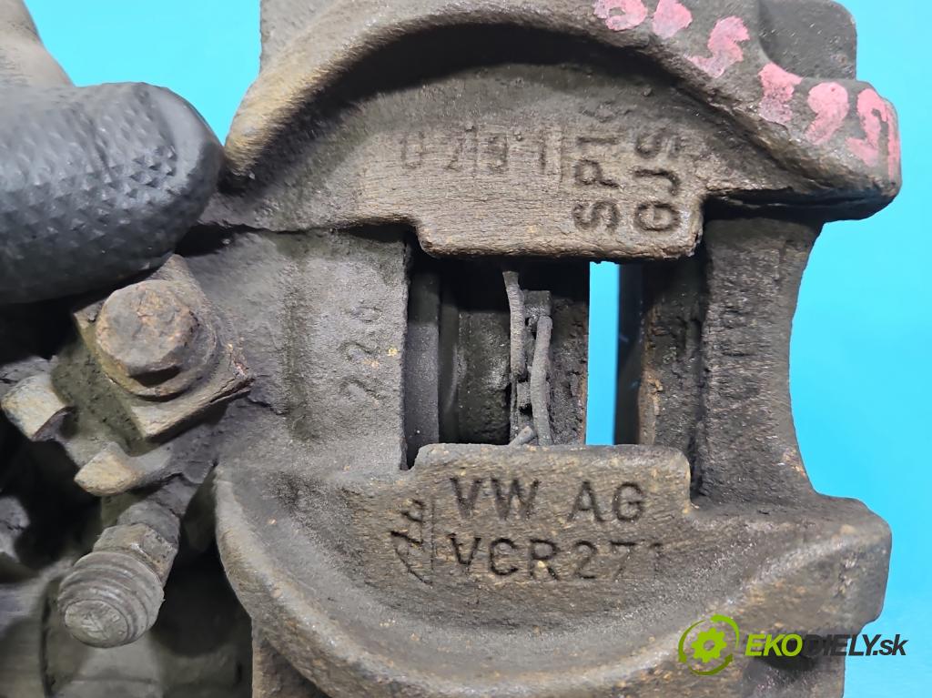 Vw Golf VII 2012-2020 1.2 TSI 86 HP manual 63 kW 1197 cm3 5- brzdič zadné pravý 5Q0615406DB (Kľučka dverí ostatné)
