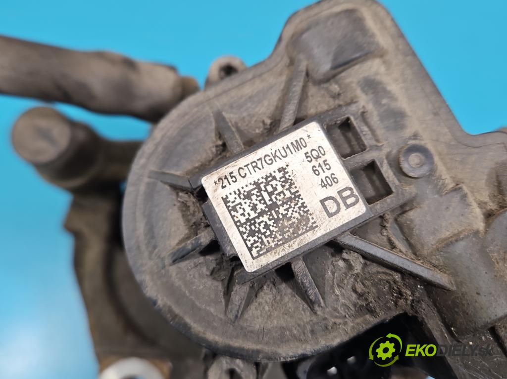 Vw Golf VII 2012-2020 1.2 TSI 86 HP manual 63 kW 1197 cm3 5- brzdič zadné pravý 5Q0615406DB (Kľučka dverí ostatné)