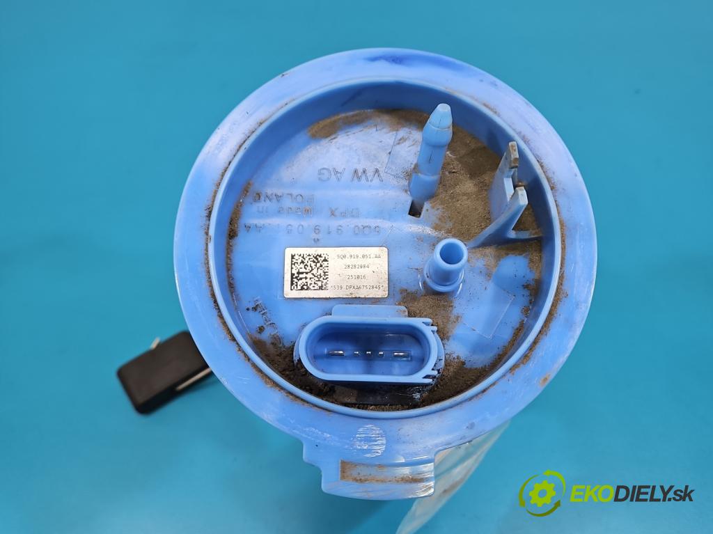 Vw Golf VII 2012-2020 1.2 TSI 86 hp manual 63 kW 1197 cm3 5- čerpadlo paliva 5Q0919051AA