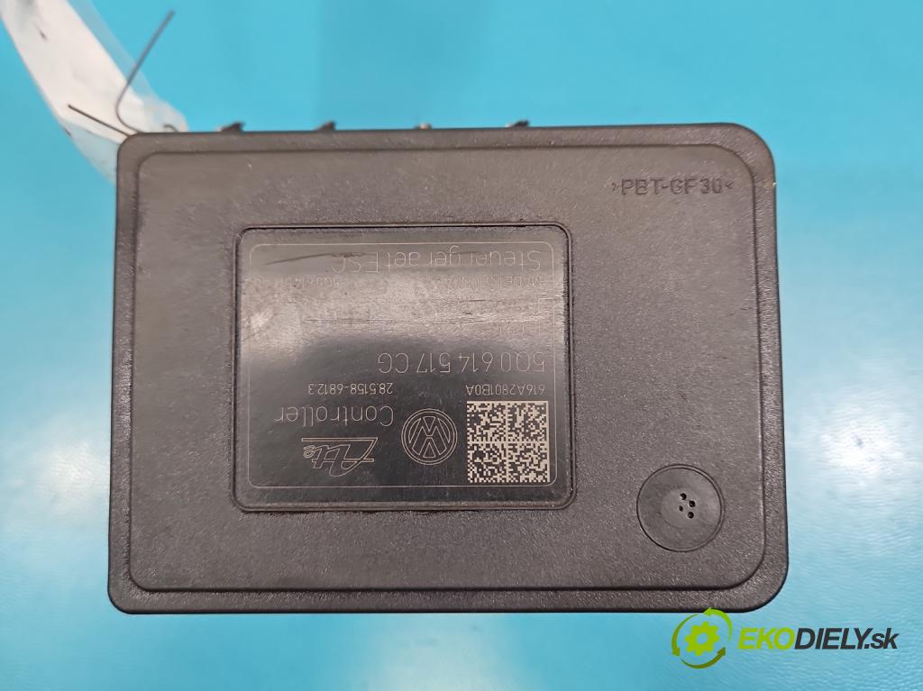 Vw Golf VII 2012-2020 1.2 TSI 86 HP manual 63 kW 1197 cm3 5- čerpadlo abs 5Q0614517CG (Pumpa ABS)