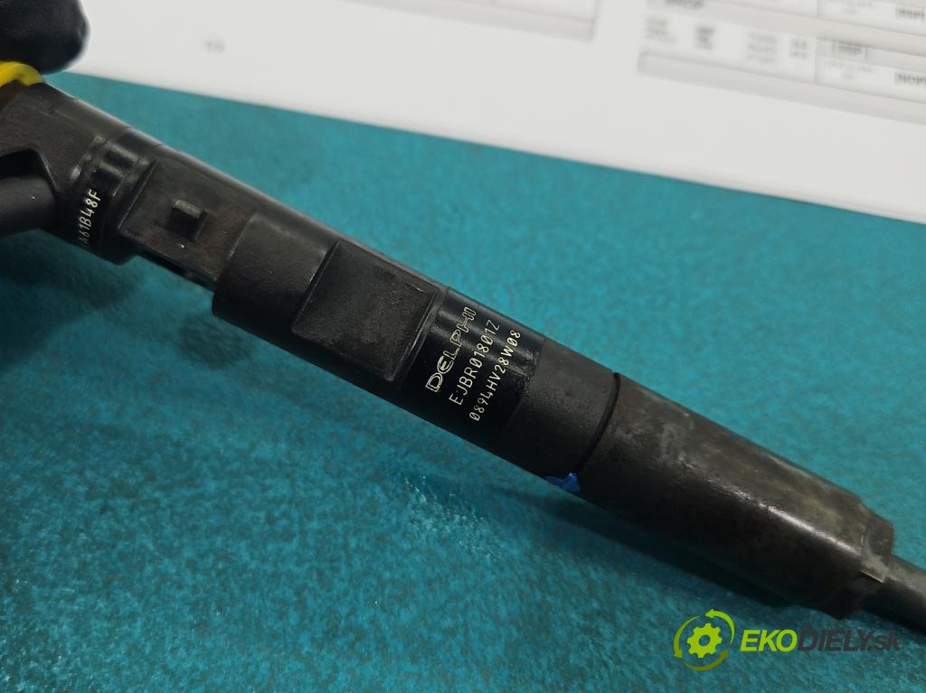 Renault Clio II 1998-2012 1.5 dci 82 hp manual 60 kW 1461 cm3 3- vstřikovač EJBR01801Z (Vstřikovač paliva)