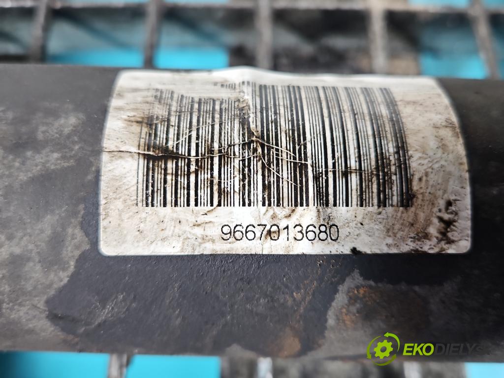 Citroen C5 II 2008-2017 2.0 hdi 136 HP manual 100 kW 1997 cm3 4- tlmič zadné ľavý 9667013680 (Kľučka dverí ostatné)